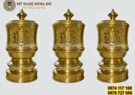 Bộ đài thờ bằng đồng đỏ